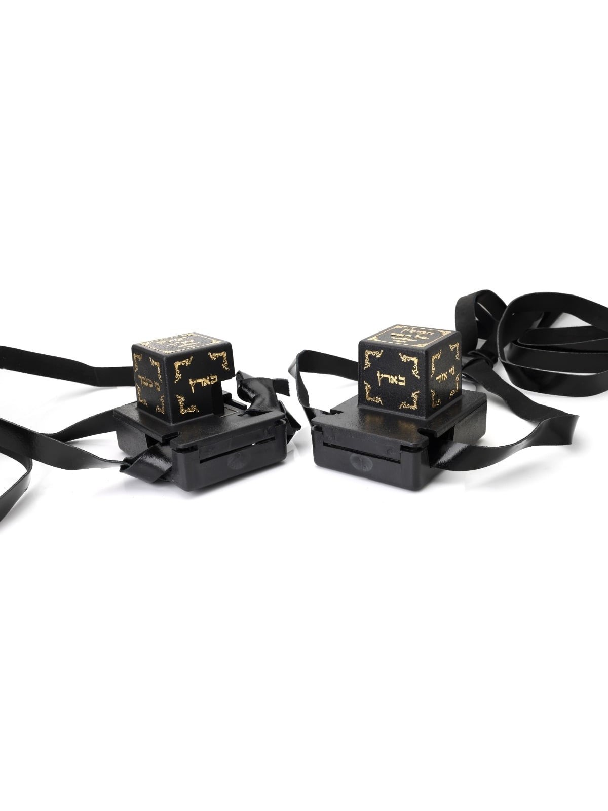 Pair of Tefillin Gassot - Ox-Neck Skin - Ashkenazi Ktav Ari Version